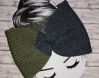 Ladies - Knitted Headband - Suitable for Head Circumference 52-60 cm