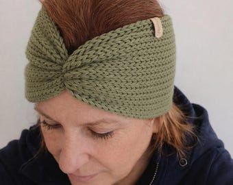 Ladies - Knitted Headband - Suitable for Head Circumference 52-60 cm
