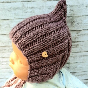 Coloris au choix : bonnet nain / bonnet lutin pour bébés et enfants image 3