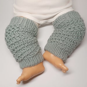 Baby leg warmers extra long image 4