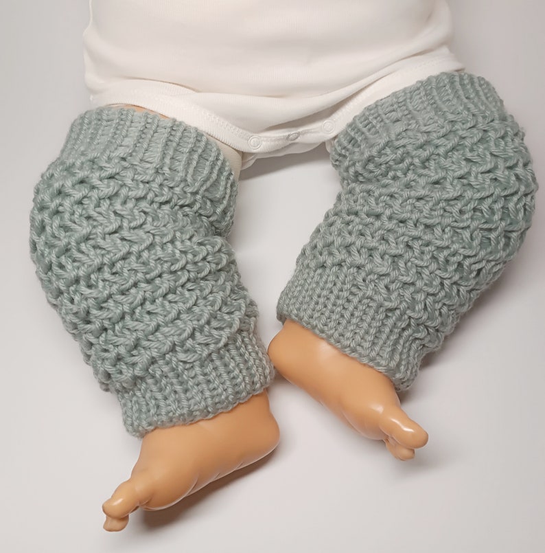 Baby leg warmers extra long image 4