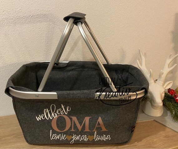 filzkorb einkaufstasche