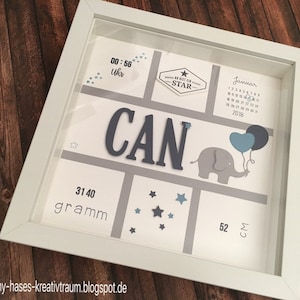 Picture Frame Baby Birth