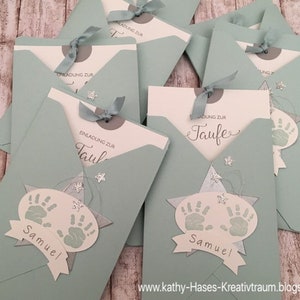 Invitation au baptême / anniversaire ou à des occasions similaires