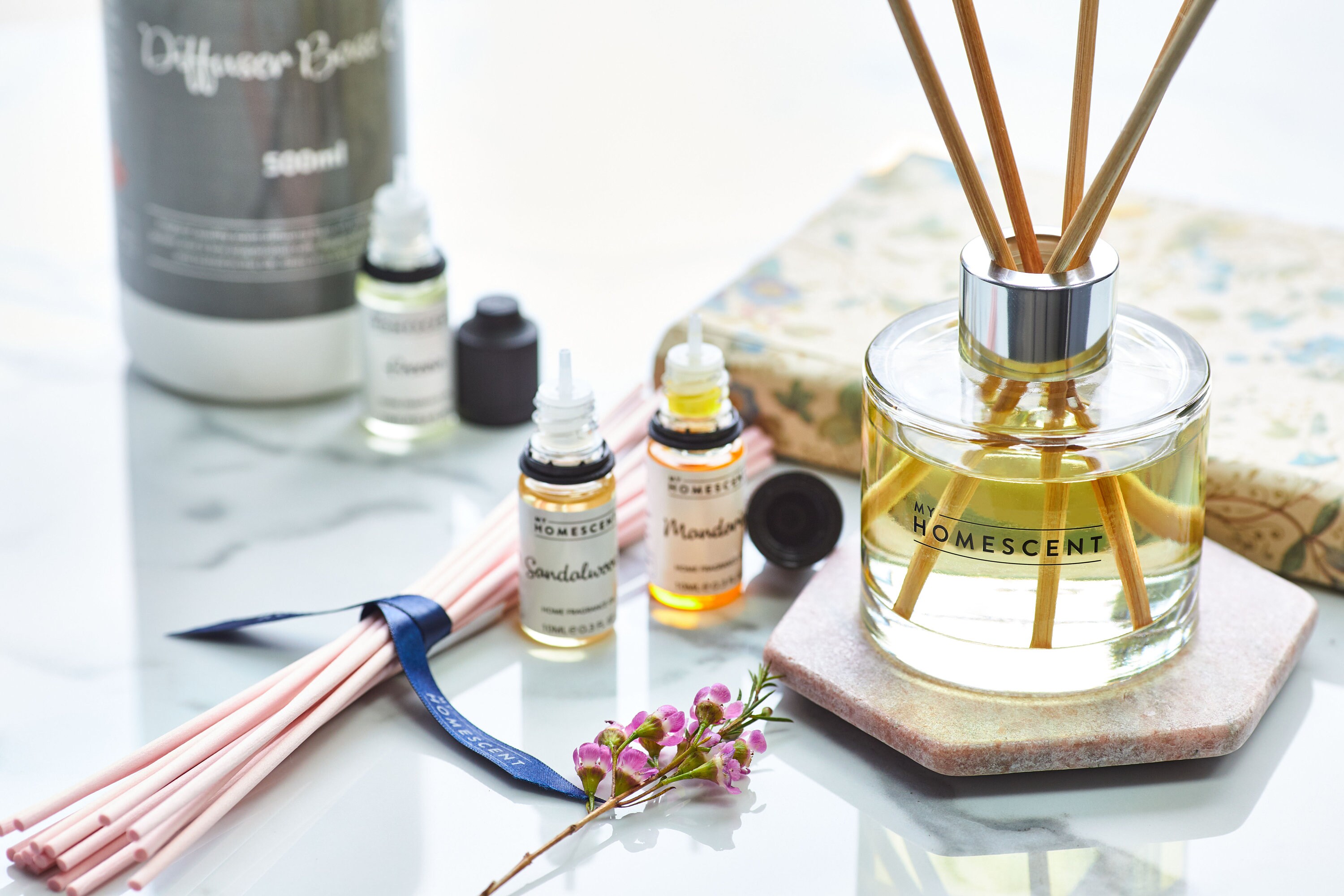DIY Home Scent Diffuser Starter Kit Make Your Own Reed Etsy UK
