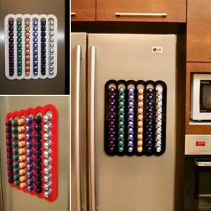 nespresso coffee capsule holder magnetic double sided etsy