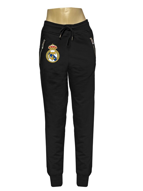 Real Madrid Logo Soccer Sweatpants 
