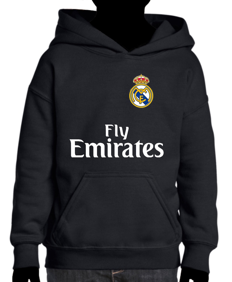 Real Madrid Youth Soccer HoodiesSweatshirts 10 Colors