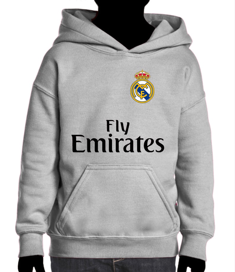 Real Madrid Youth Soccer HoodiesSweatshirts 10 Colors