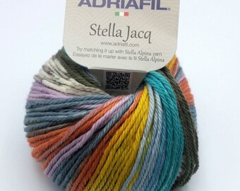 Adriafil Zaffiro cotton superkid mohair blend Italian made yarn FREE SHIPPING only 4.99 USD per ball