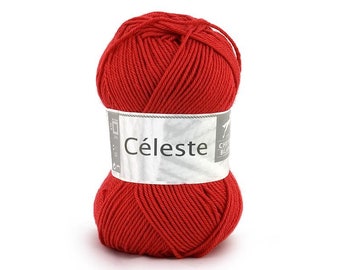 EUR 79,8/1kg CÉLESTE CHEVAL Blanc coton soie coton fil à tricoter 004 Coton Soie mixte fil à tricoter cotonfil cotone seta