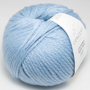 EUR 139.8/1kg CATENA MERINO Concept Katia color 225 Merino wool Extrafine wool chain structure wool yarn handknitting