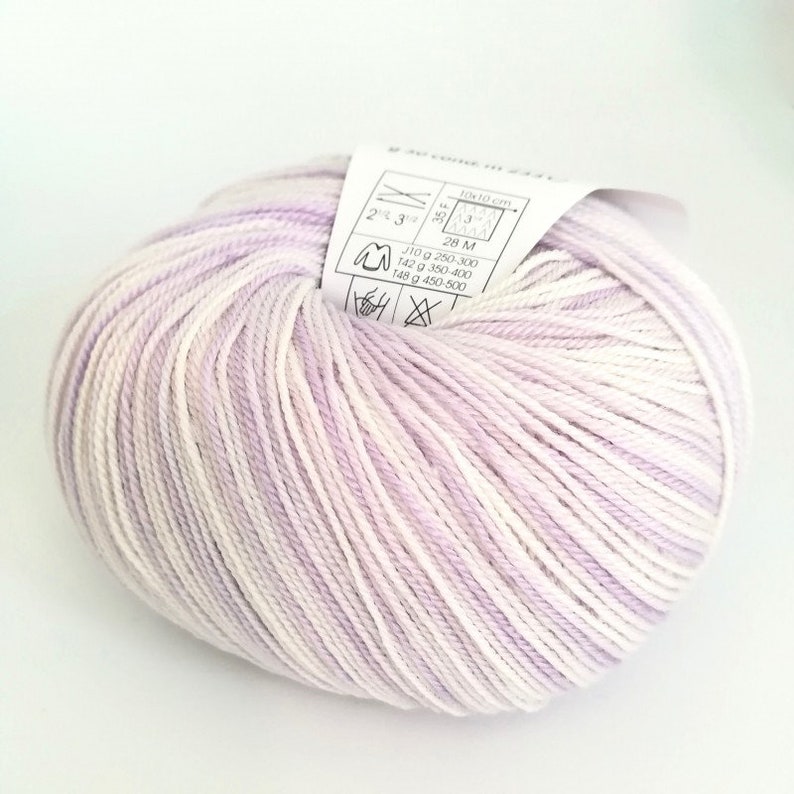 EUR 10,00100g SPECIAL BABY Mondial 805 baby wool Merino Extrafine Melange wool yarn handknitting hand knitting babywool yarn