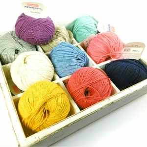 SETASILK ADRIAFIL Cotton-silk blend – Soft Vegan Fiber for Summer Knitting and Crochet