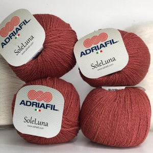EUR 9.98/100g SOLELUNA ADRIAFIL Natura Just Cotton crochet yarn cotton yarn amigurumi yarn knitting yarn combed cotton vegan soft summer yarn
