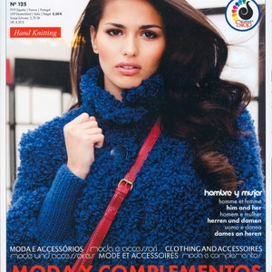 LANAS STOP No 125 Knitting Booklet Knitting Instructions Knitting Magazine KNITTING & Accessories Women Men Knitting Crocheting handknitting magazine