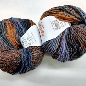 EUR 99.5/1kg AZTECA 7885 KATIA wool gradient variegated color woolyarn Gradient handknitting multicolor fancy wool mixed versatile yarn
