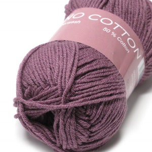 EUR 110/1kg MERINO COTTON Extra Soft Superwash Wool 1850 Merino Wool Knitting Yarn Knitting Wool woolyarn wool cotton mixed handknitting yarn