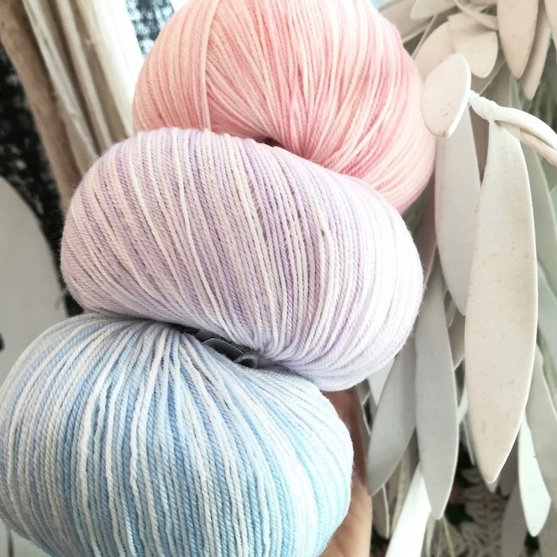 EUR 10,00100g SPECIAL BABY Mondial 805 baby wool Merino Extrafine Melange wool yarn handknitting hand knitting babywool yarn