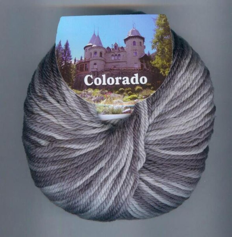 EUR 119/1kg COLORADO BC Garn Superwash 100% Schurwolle 22 Wolle Strickwolle Strickgarn Merino handknitting wool yarn hand knitting woolyarn Bild 1