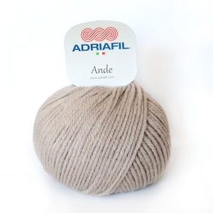 EUR 139.8/kg ANDE ADRIAFIL color 72 Alpaca Merino Wool Knitting Wool Knitting Yarn Merino Wool Alpaca Wool Alpaca Yarn Merino Yarn Knitting Alpaca
