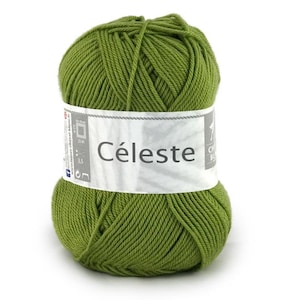 EUR 79,8/1kg CÉLESTE CHEVAL Blanc Baumwolle Seide Baumwollgarn Strickgarn 048 Cotton Silk mixed handknitting yarn cottonyarn cotone seta Bild 1