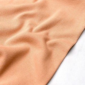 EUR 19.00/1 m Cuff fabric Ribbing Cuff Ribana See you at six Cuff fabric width 110 cm rib knit rib knit cotton-elastane rib