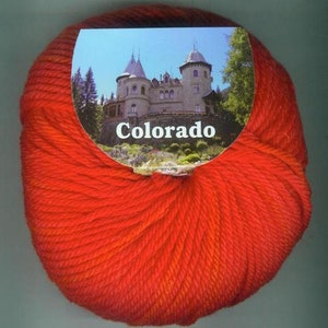 EUR 119/1kg COLORADO BC Garn Superwash 100% Schurwolle 25 Wolle Strickwolle Strickgarn Merino handknitting wool yarn hand knitting woolyarn Bild 1