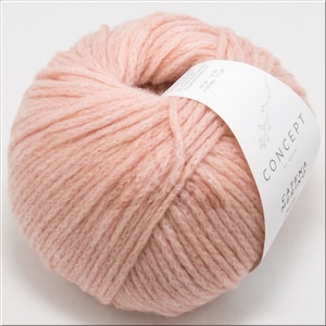 EUR 139.8/1kg CATENA MERINO Concept Katia color 220 Merino wool Extrafine wool chain structure wool yarn handknitting
