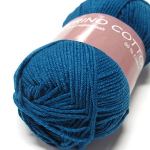 EUR 110/1kg MERINO COTTON Extra Soft Superwash Wool 1107 Merino Wool Knitting Yarn Knitting Wool woolyarn wool cotton mixed handknitting yarn