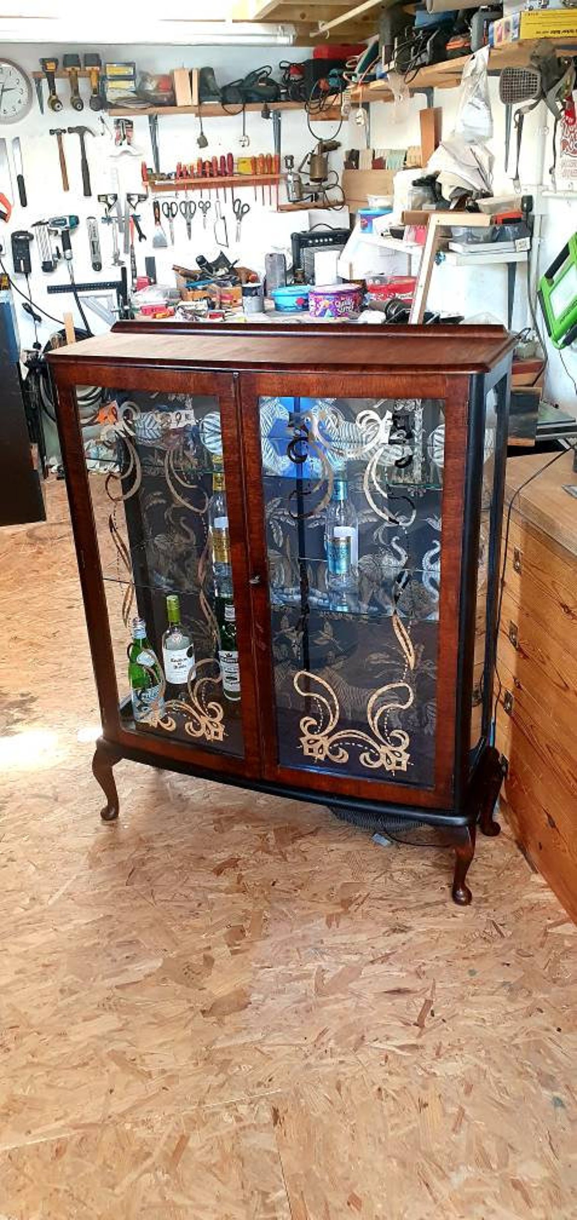 Restyled cocktail/drinks/gin mains powered lighting Etsy