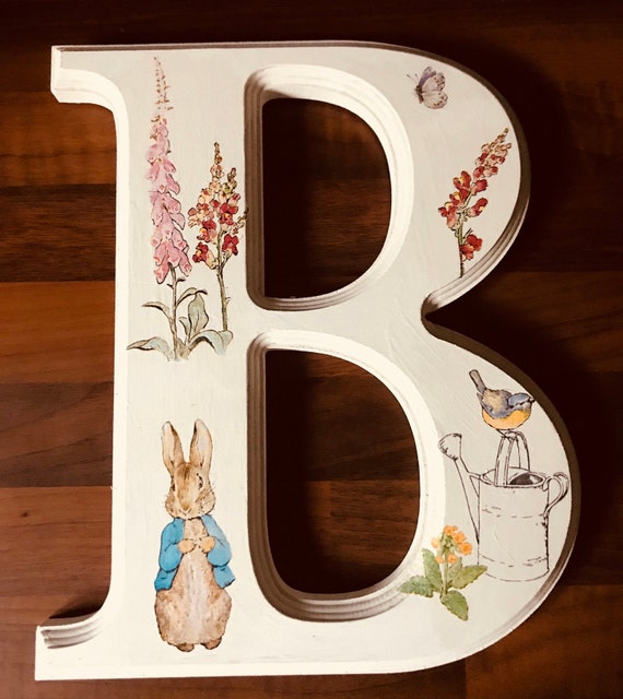 wooden peter rabbit