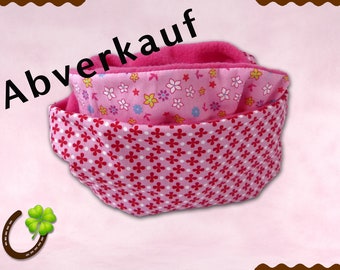 Loop Kinder, Loopschal mit Fleece und Baumwollstoff