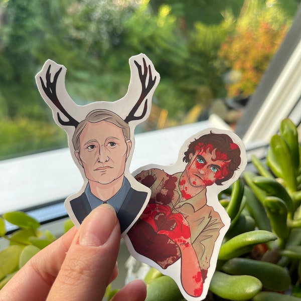 Hannibal & Will stickers