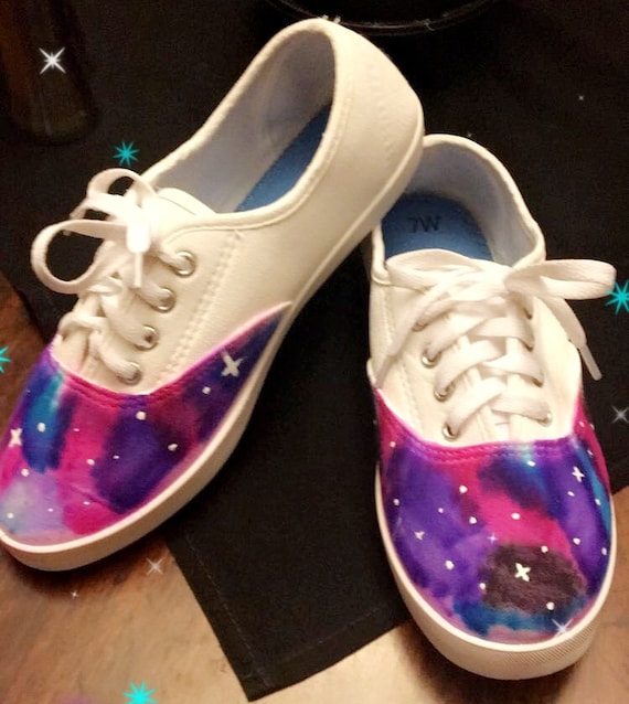 galaxy custom shoes