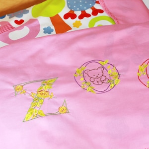 Children&#39;s bed linen &quot; ZOO&quot; 100 x 135 cm
