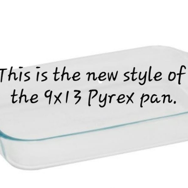 Personalized 9x13 Pyrex pans