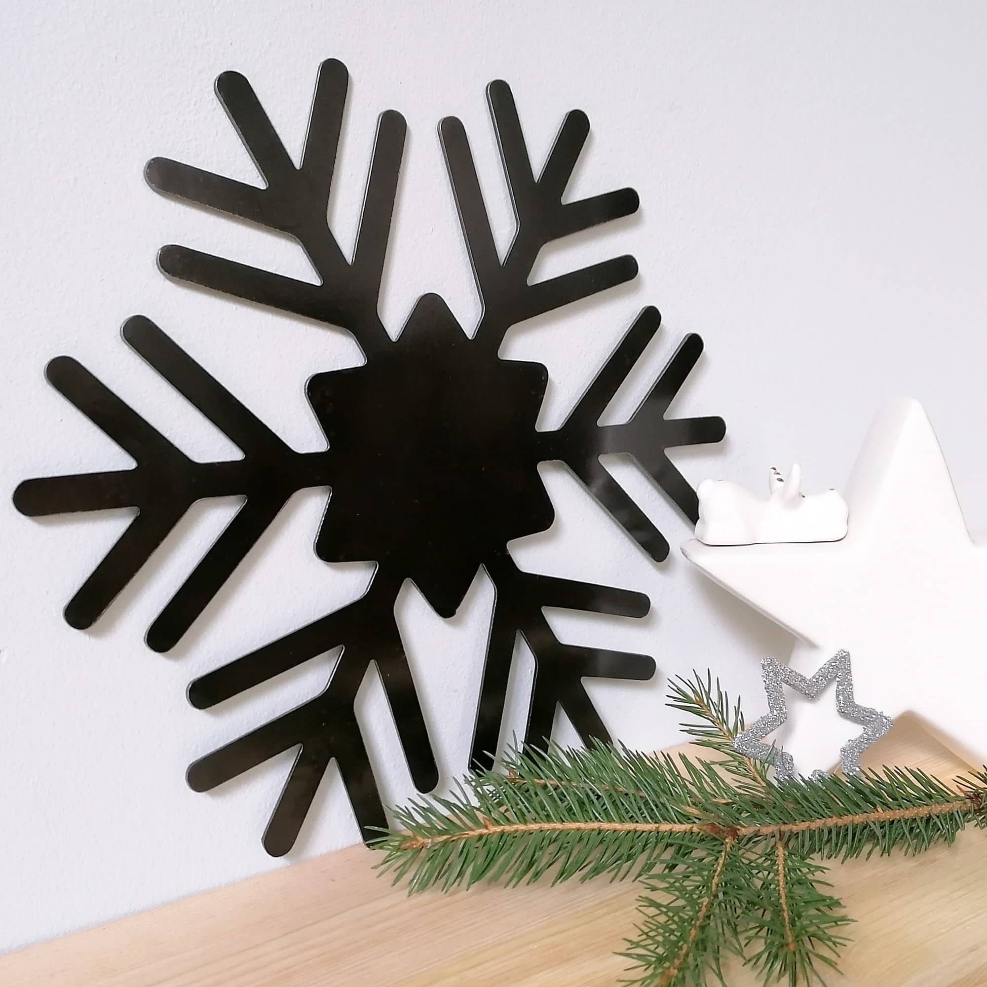 Metal snowflake wall art snowflake signsnowflake wall decor Etsy