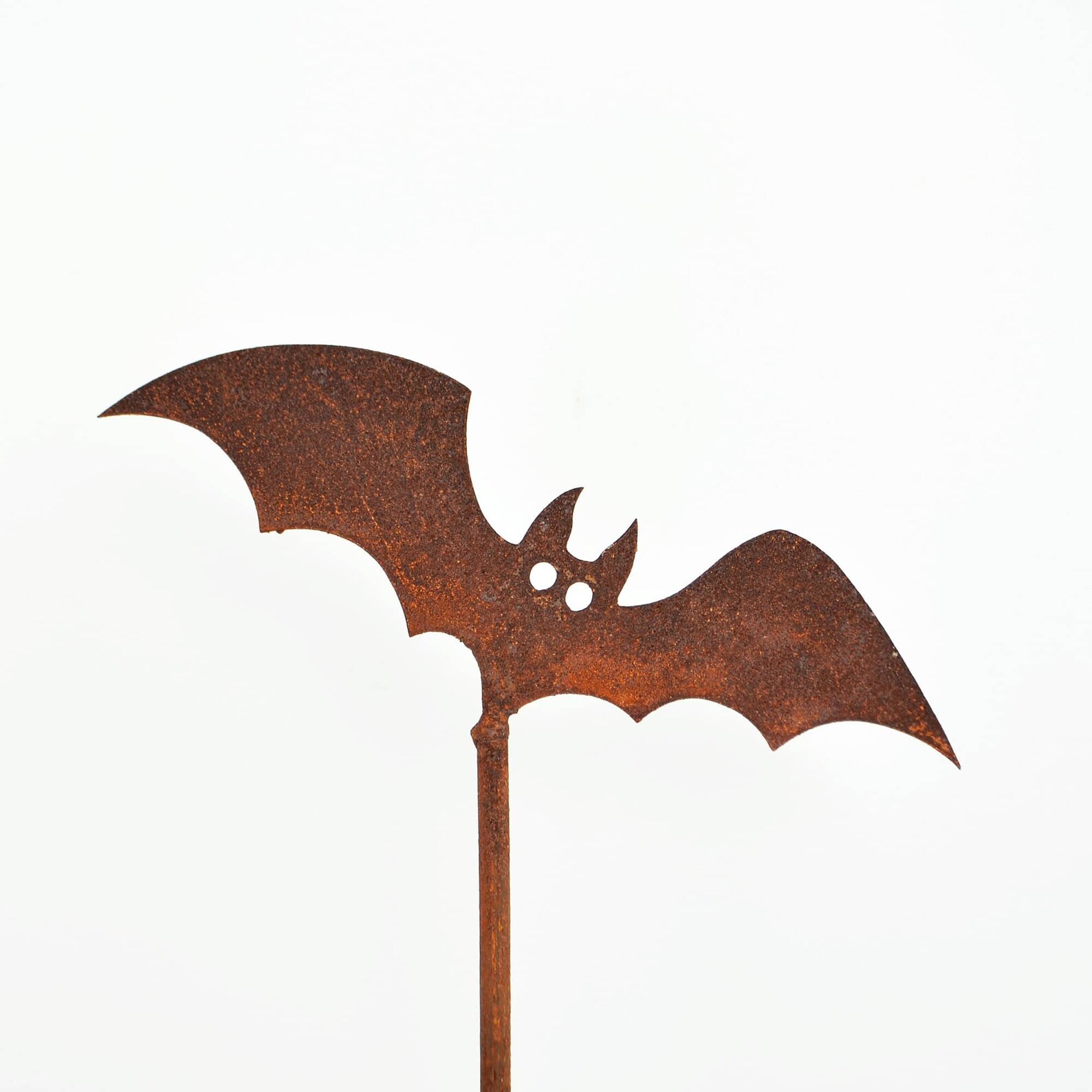 Metal Bat Garden Decor Halloween Bat Garden Art Rusty Bat Etsy