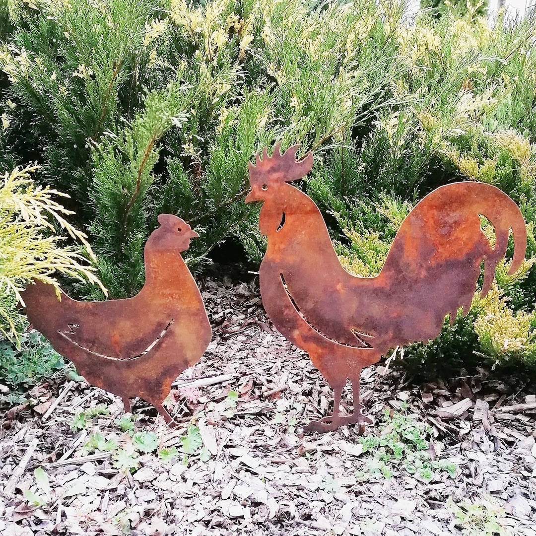 Gartenkunst Metall Rost