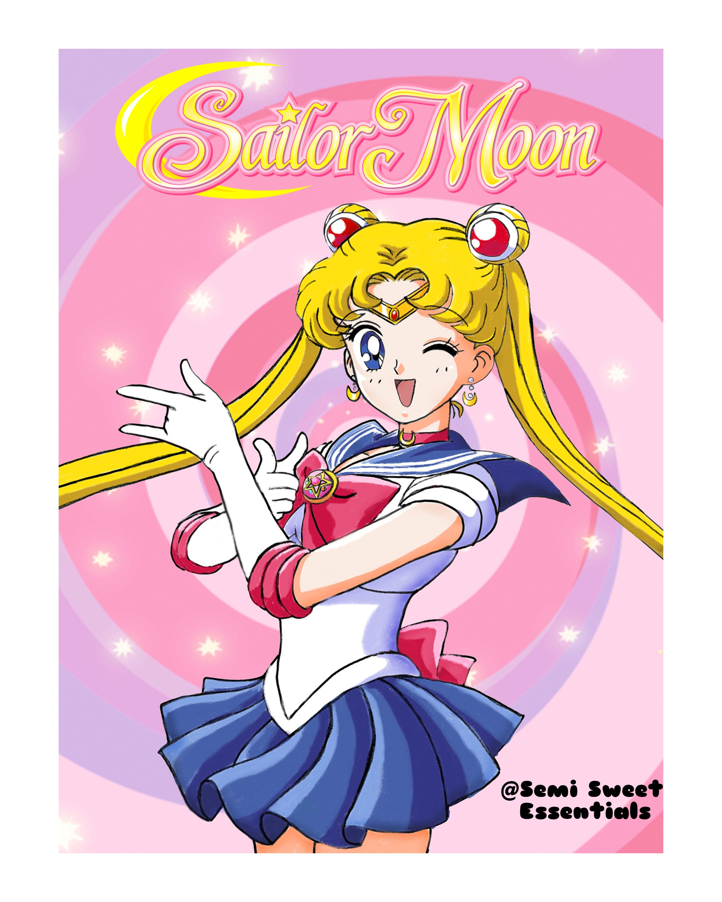 Sailor moon poster www.shahriarsir.com
