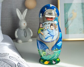 totoro russian dolls