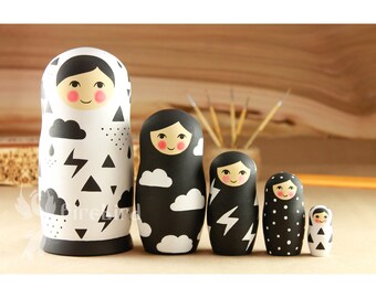 african american nesting dolls
