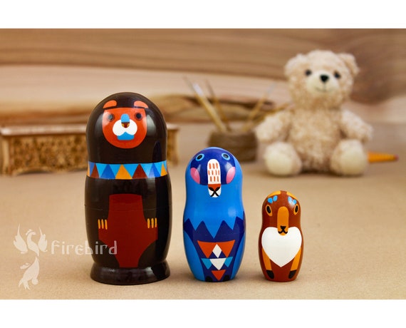 nesting animals toys