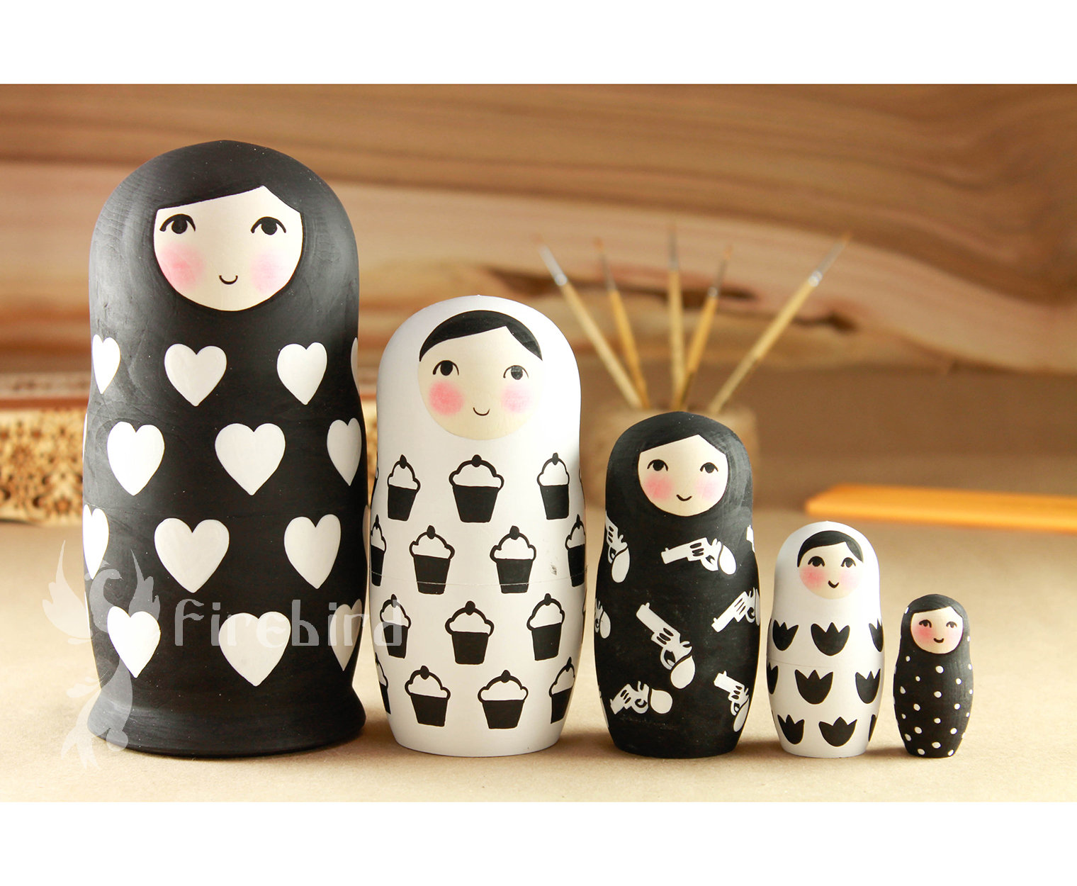 modern matryoshka dolls