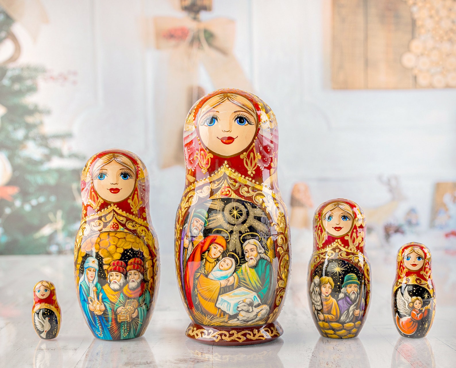 religious nesting dolls