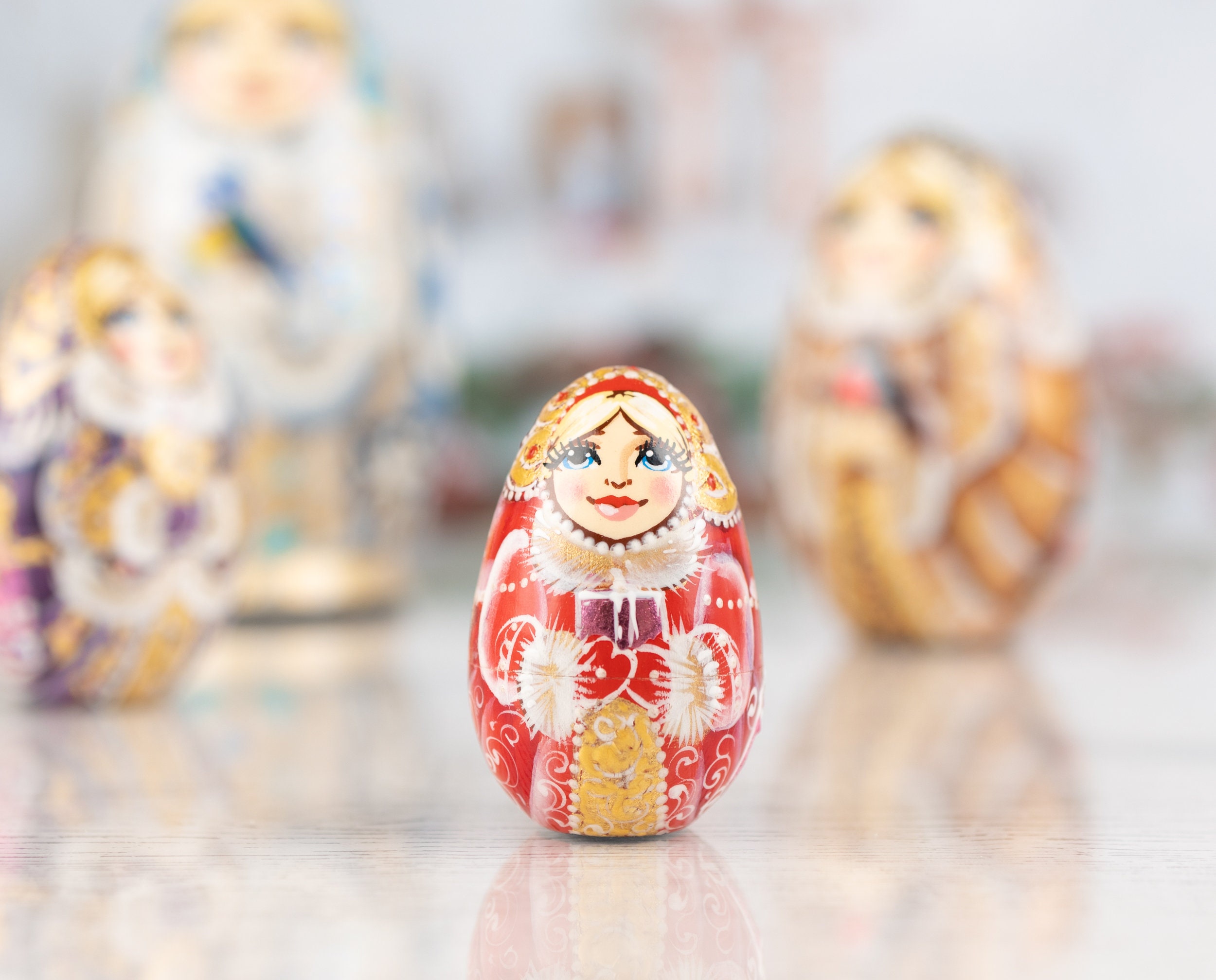Russian Easter Matryoshka Nesting egg Russian nesting Etsy