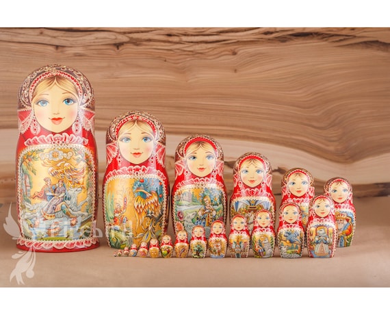 personalized russian dolls