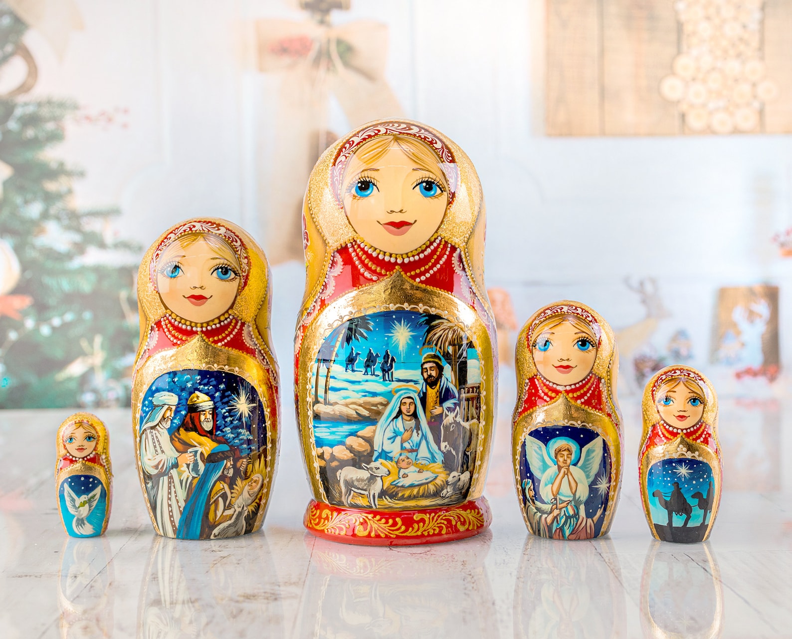 religious nesting dolls