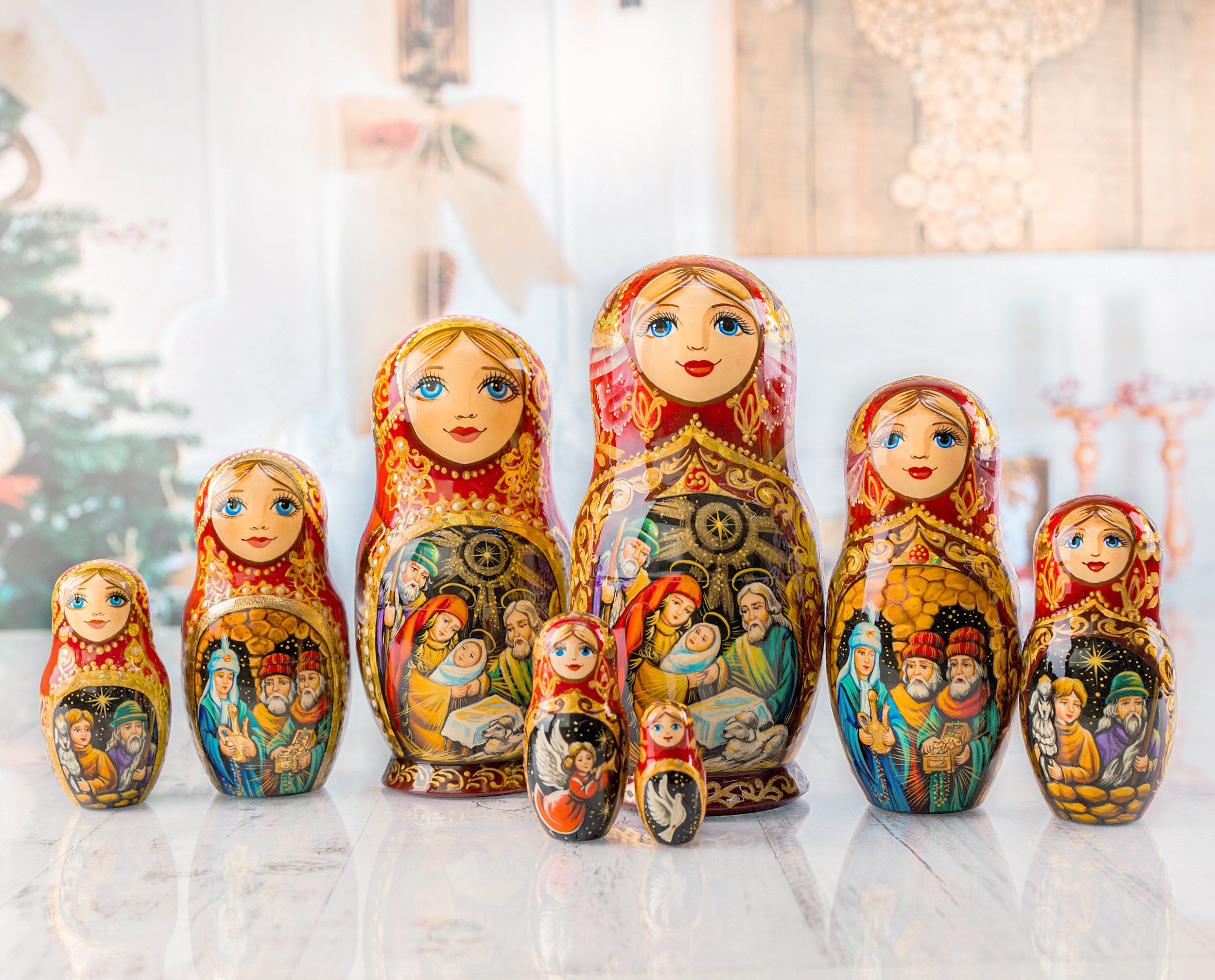 religious nesting dolls